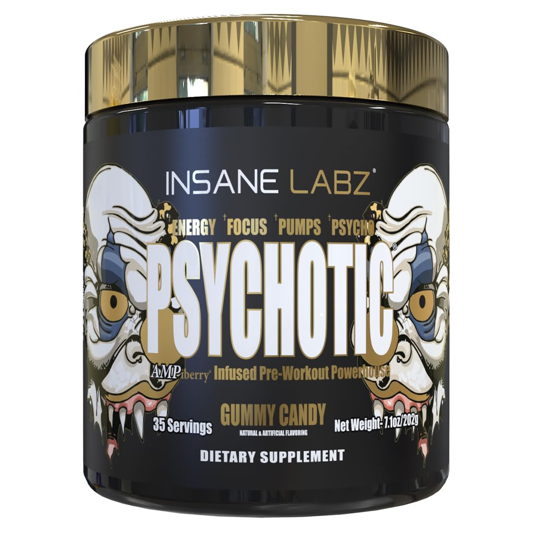 Insane Labz gominolas textura de cerca, fácil dosificación y sabor