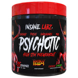 Insane Labz Hellboy Edition frontal mostrando diseño y tamaño del envase, impacto visual
