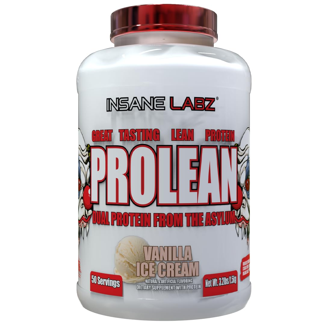 Insane Labz ProLean frente del envase muestra etiqueta clara y beneficios
