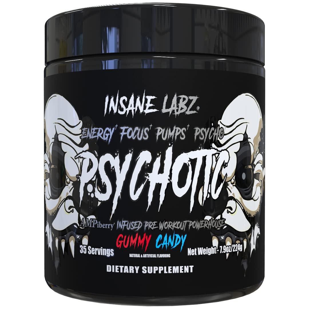 Insane Labz bote frontal mostrando diseño y fácil identificación de producto