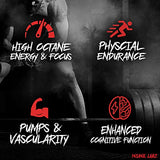 Insane Labz Psychotic en ambiente de gimnasio para evidenciar enfoque y resistencia
