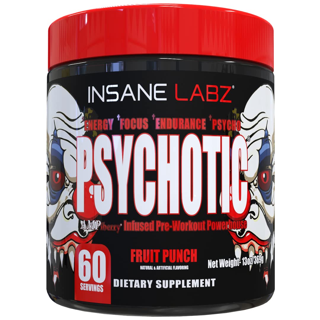 Insane Labz envase frontal mostrando marca y energía prolongada