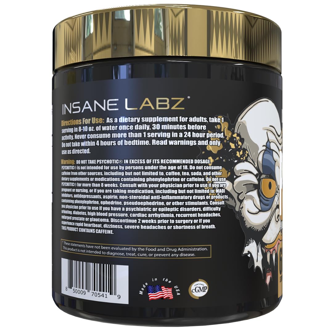 Insane Labz vaso con bebida de uva antes del entrenamiento para energía