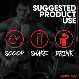 Insane Labz producto en entorno lifestyle inspirando motivación de entrenamiento