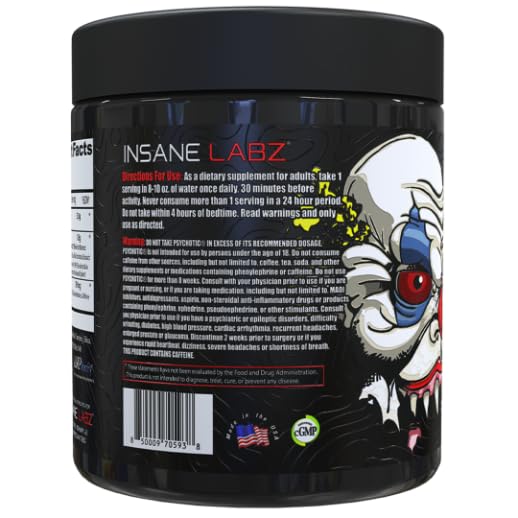 Insane Labz en shaker durante entrenamiento que muestra energía sostenida y enfoque