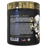 Insane Labz cuchara con porción mostrando dosificación clara y segura