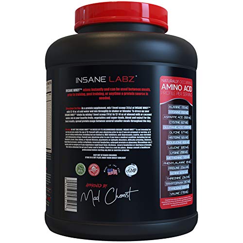 Insane Labz servido en shaker post-entreno para recuperación práctica