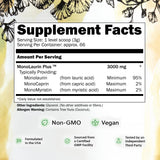 Inspired Nutrition primer plano de pellets de monolaurina que facilitan la dosificación