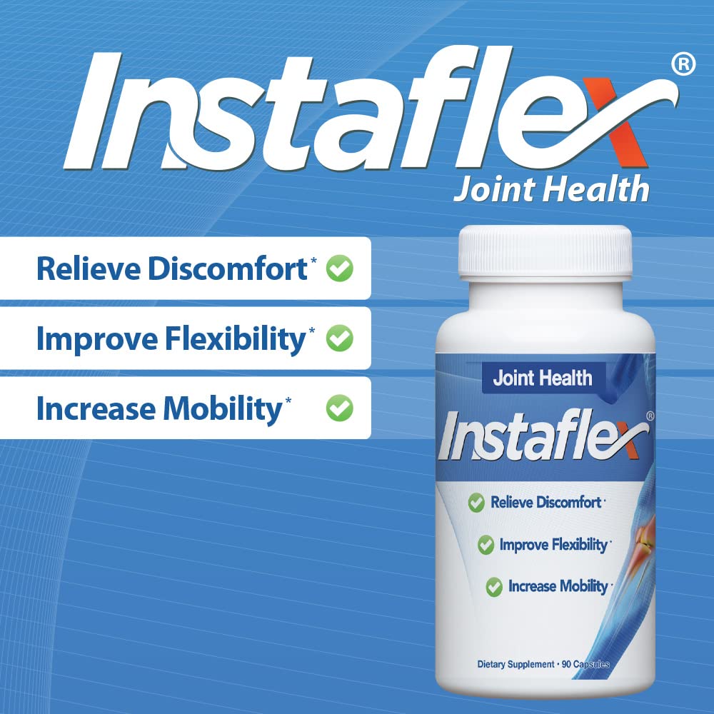 Instaflex cápsulas en mano para ver tamaño y facilidad de ingestión