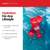 Instant Hydration en playa estilo de vida, hidratación durante actividades al aire libre