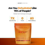 Instant Hydration sobre individual listo para llevar y preparar rápidamente
