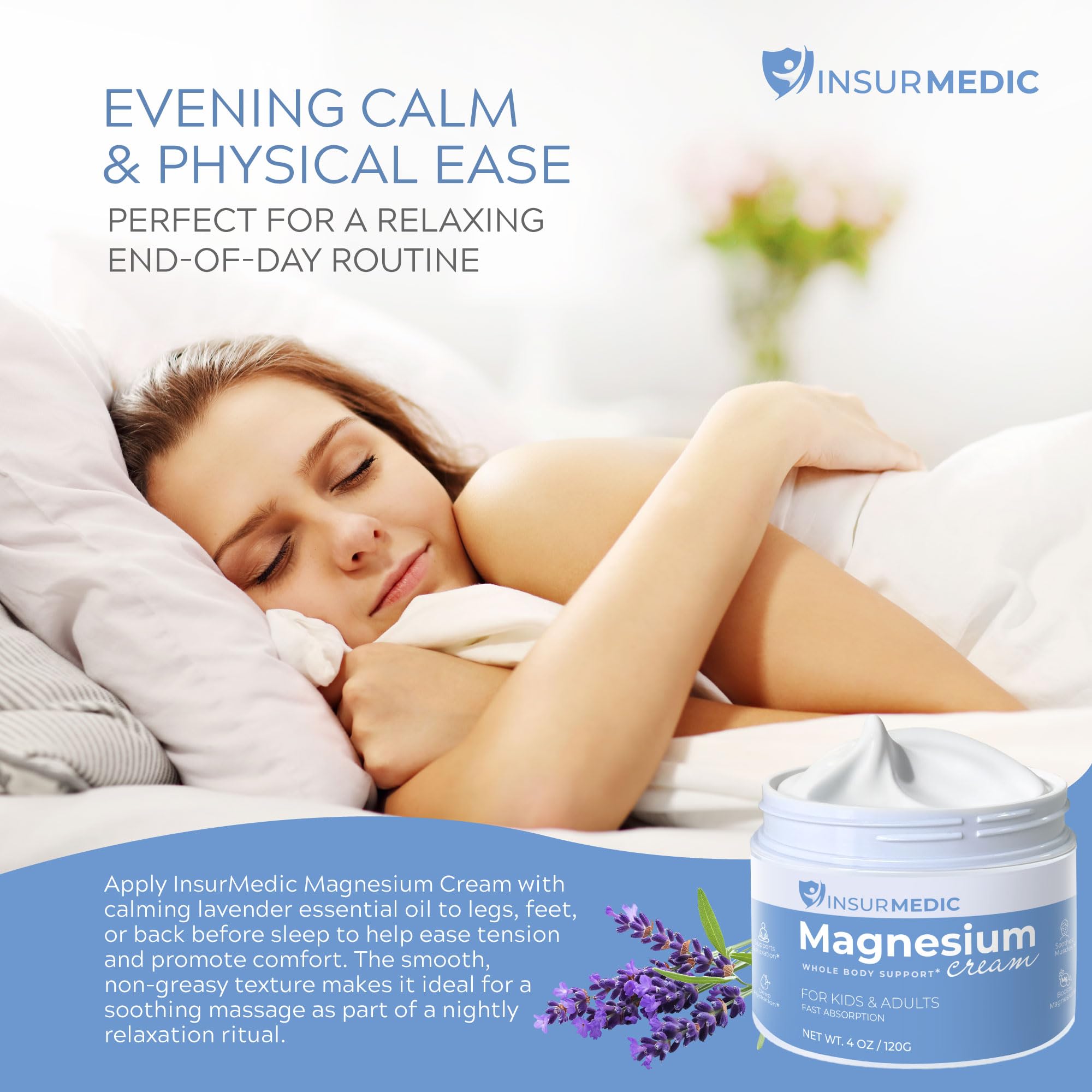 InsurMedic ingredientes naturales como karité y lavanda para hidratación