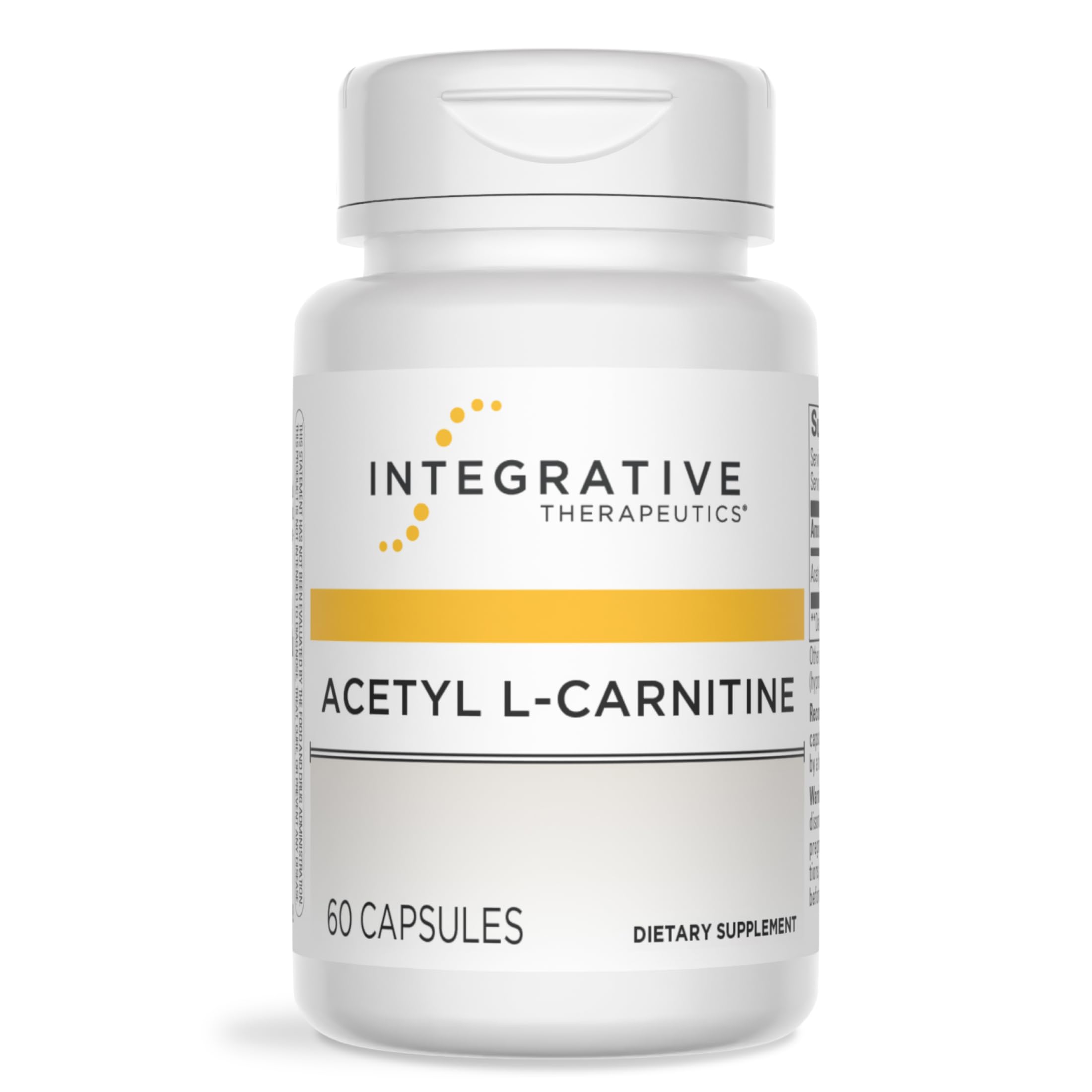 Integrative Therapeutics botella frontal mostrando etiqueta clara y confianza