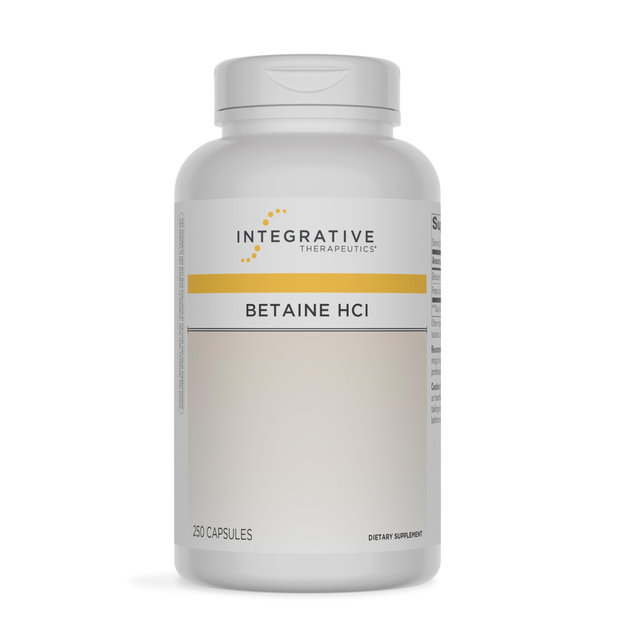 Integrative Therapeutics frasco frente muestra garantía de calidad
