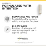 Integrative Therapeutics etiqueta con ingredientes y transparencia