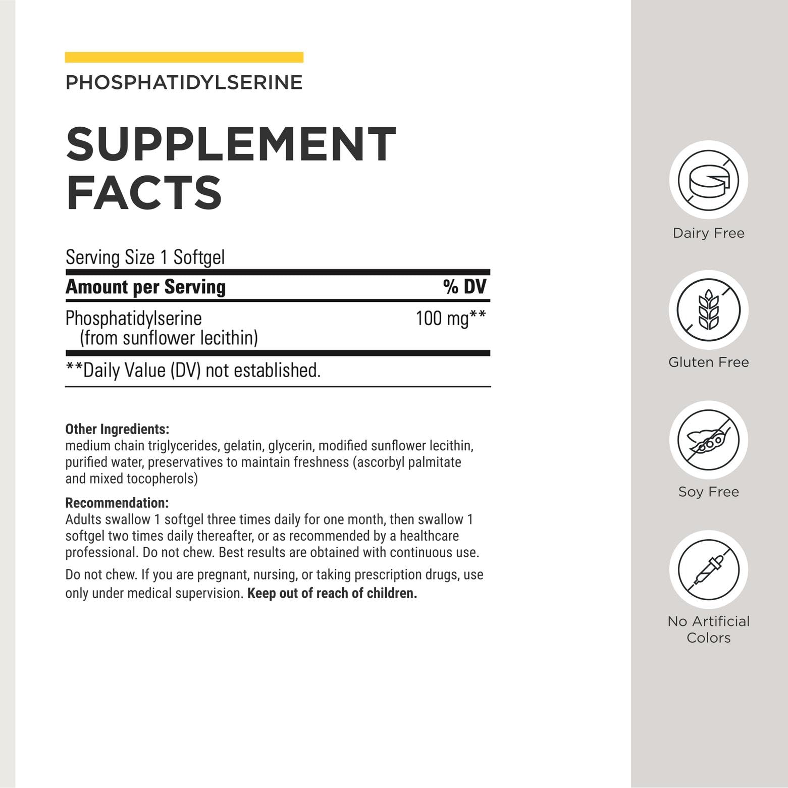 Integrative Therapeutics envase abierto con cápsulas para 60 tomas prácticas