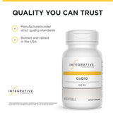 Integrative Therapeutics frasco junto a frutas para representar uso con comidas