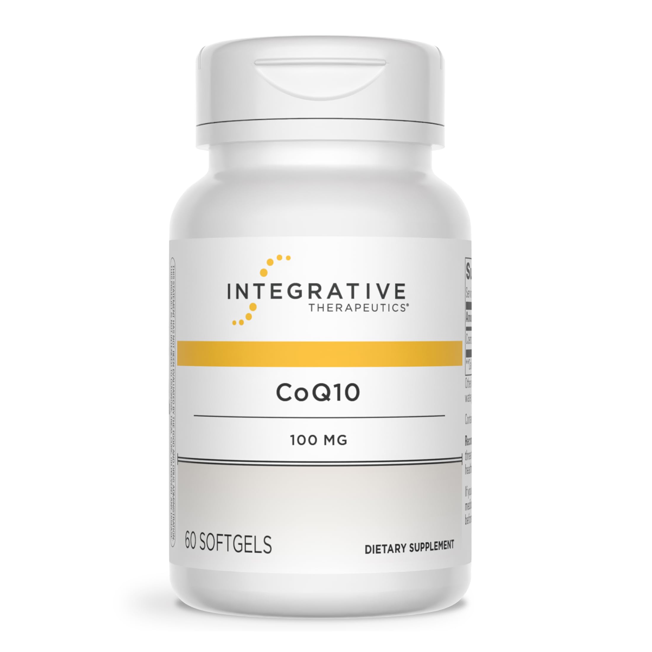 Integrative Therapeutics frasco frontal mostrando presentación y beneficio de confianza