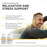 Integrative Therapeutics Cortisol Manager textura de tabletas que sugiere dosificación confiable
