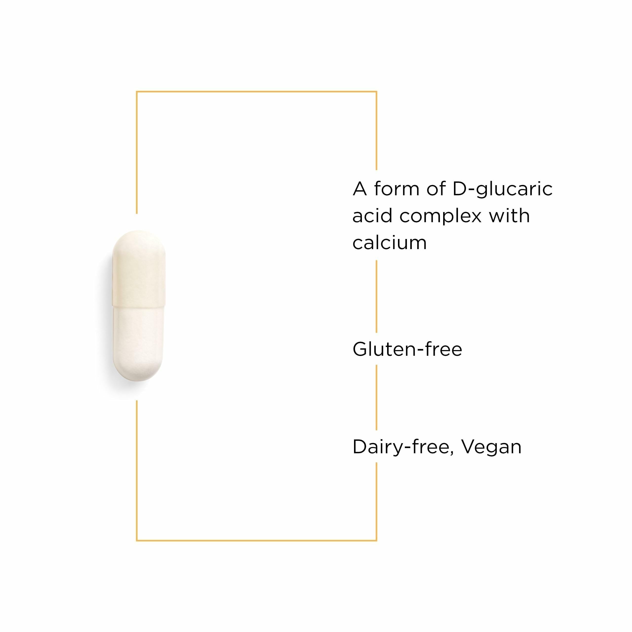 Integrative Therapeutics etiqueta con información de ingredientes y beneficios claros