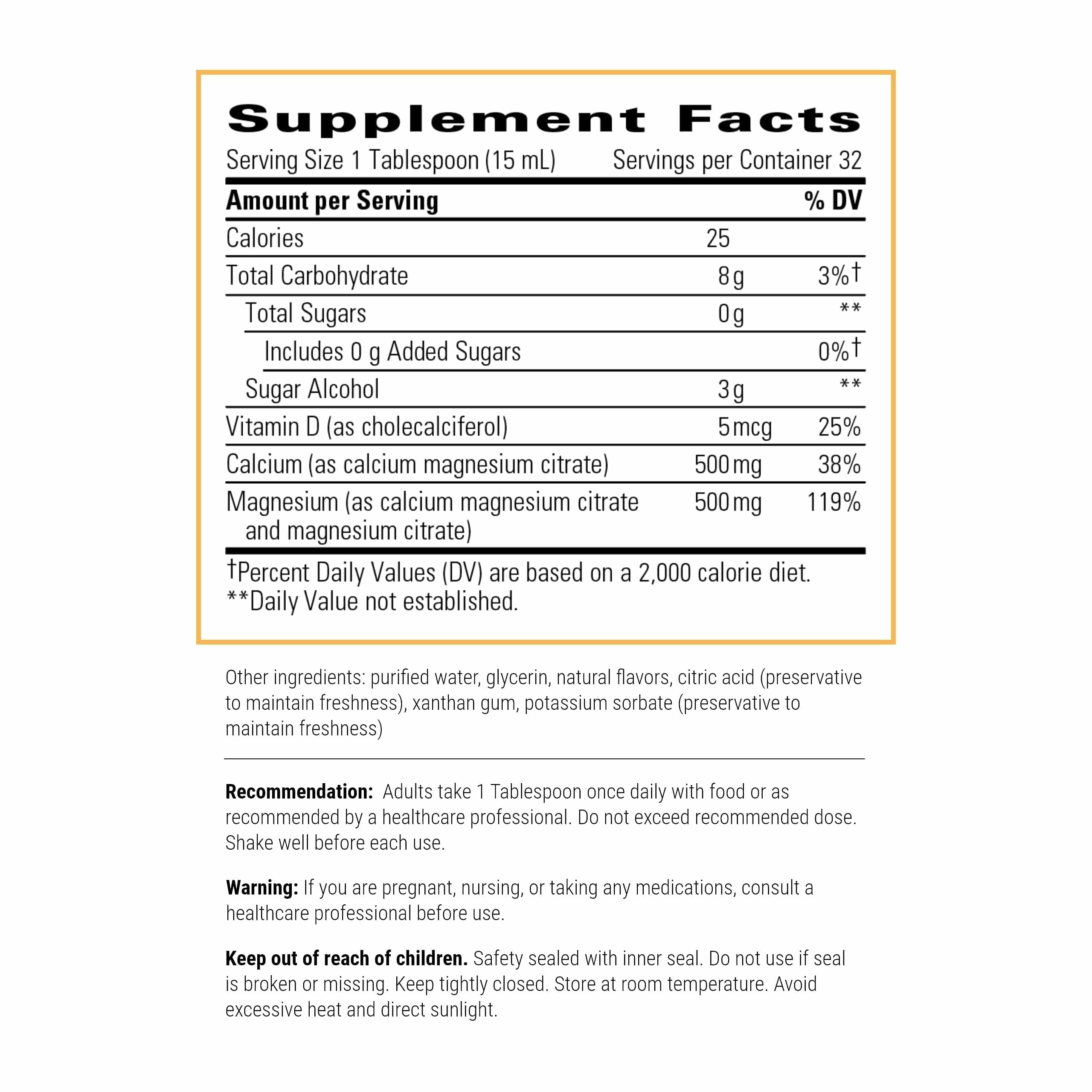 Integrative Therapeutics detalle de la etiqueta mostrando ingredientes y garantía de calidad