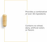 Integrative Therapeutics ingredientes clave sobre fondo neutro, muestra variedad y respaldo nutricional