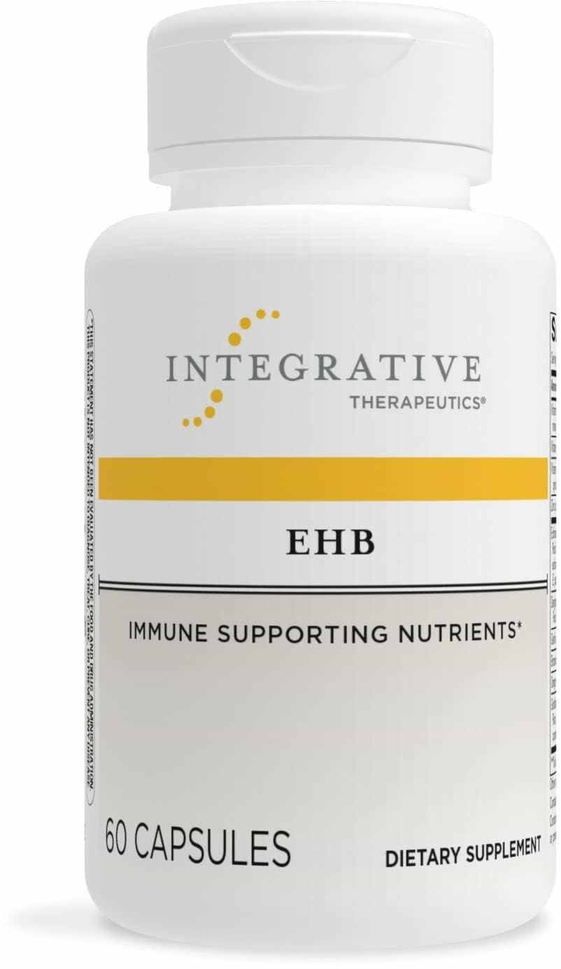 Integrative Therapeutics frasco frontal mostrando etiqueta clara y beneficio de soporte inmune