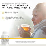 Integrative Therapeutics etiqueta lateral mostrando ingredientes y beneficios
