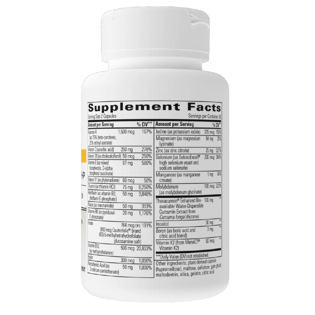Integrative Therapeutics etiqueta con ingredientes para transparencia y confianza