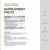 Integrative Therapeutics etiqueta con ingredientes clara para confianza y transparencia