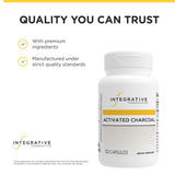Integrative Therapeutics etiqueta con información nutricional clara y transparente
