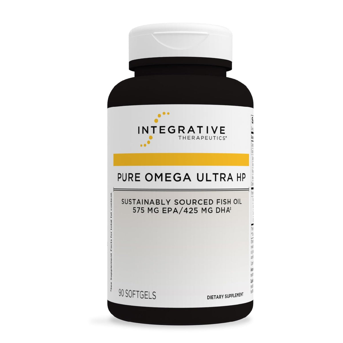 Integrative Therapeutics frasco frontal mostrando 90 cápsulas y etiqueta clara que transmite confianza