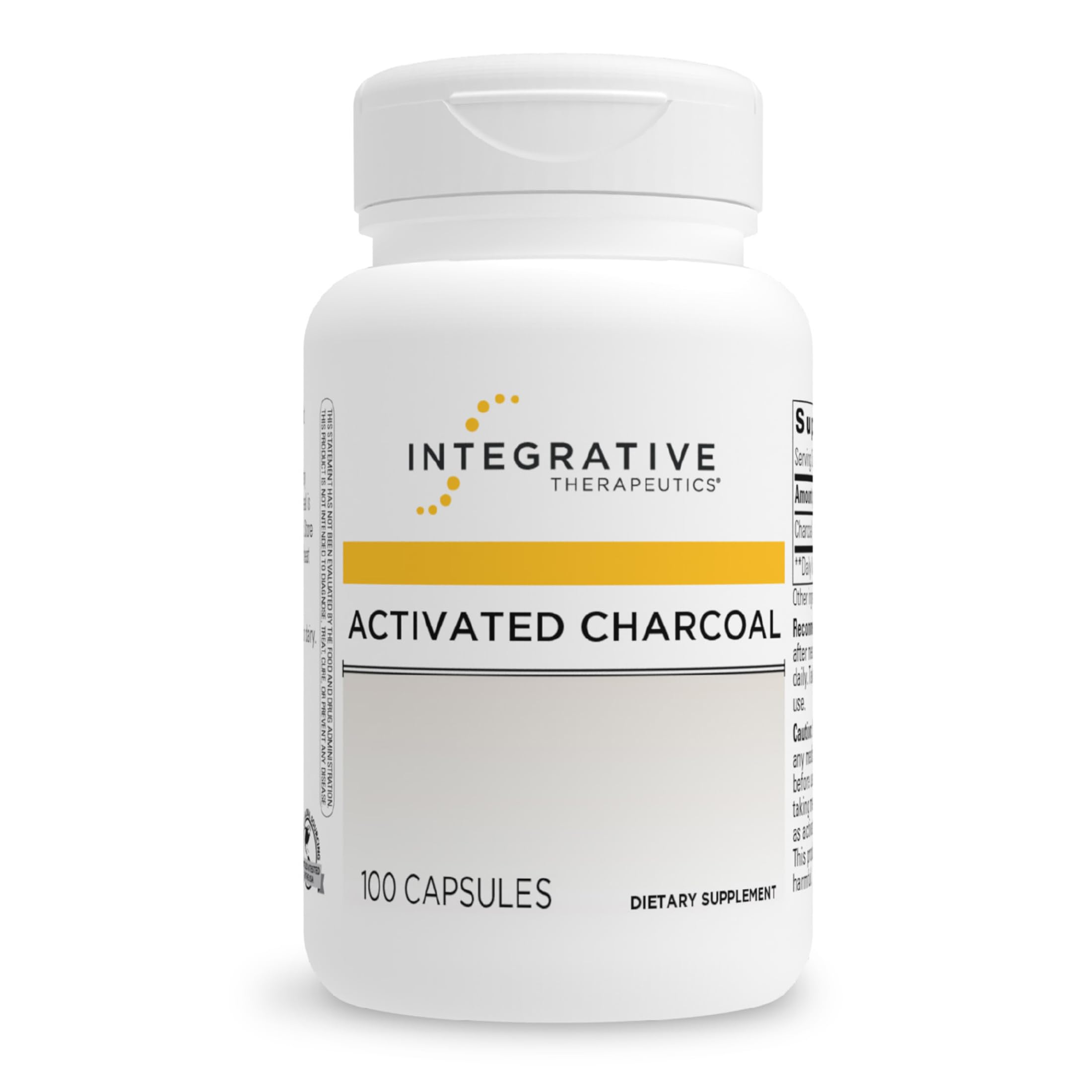 Integrative Therapeutics envase frontal mostrando producto y beneficio práctico