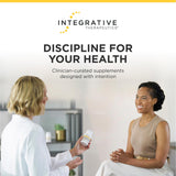 Integrative Therapeutics empaque lateral con información de calidad y dosificación