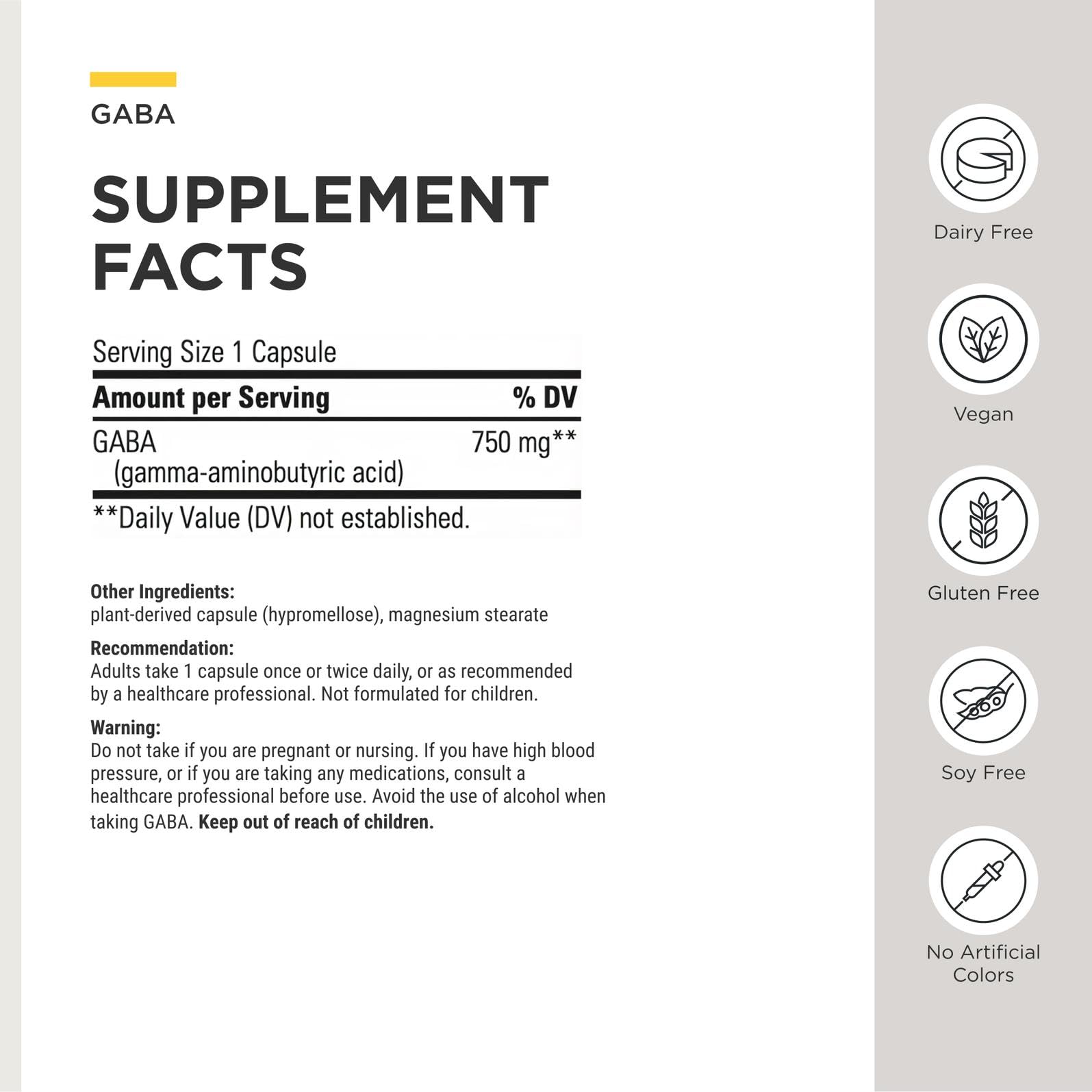Integrative Therapeutics etiqueta con lista de ingredientes y transparencia