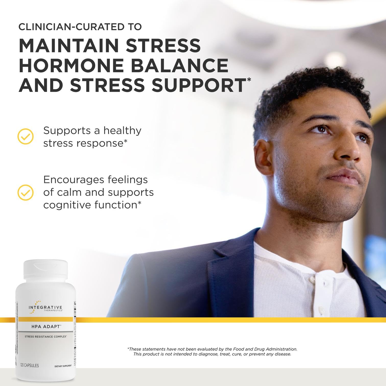 Integrative Therapeutics cápsulas cerca que muestran tamaño y textura fácil de tragar