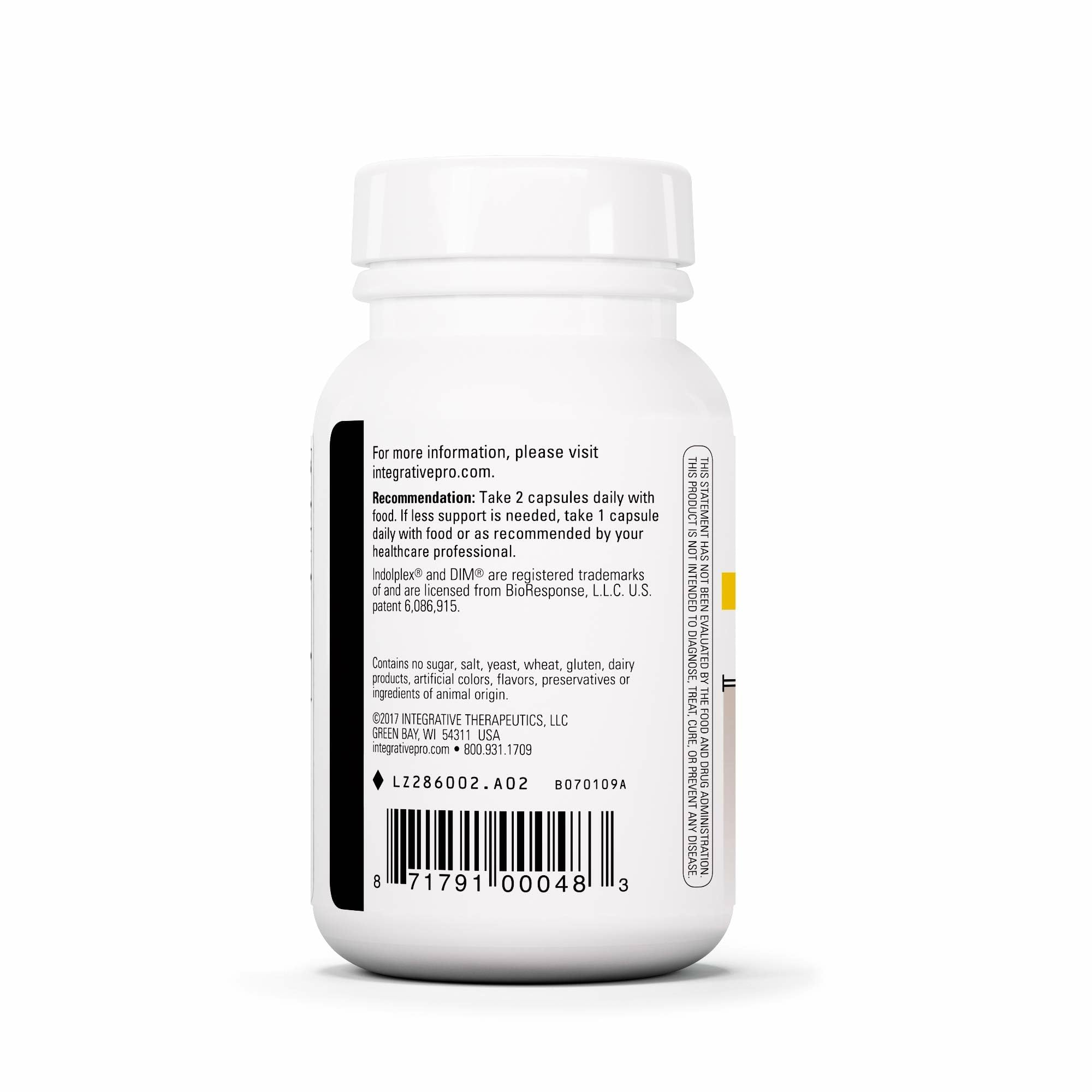 Integrative Therapeutics Indolplex polvo microencapsulado detalle de textura absorbible