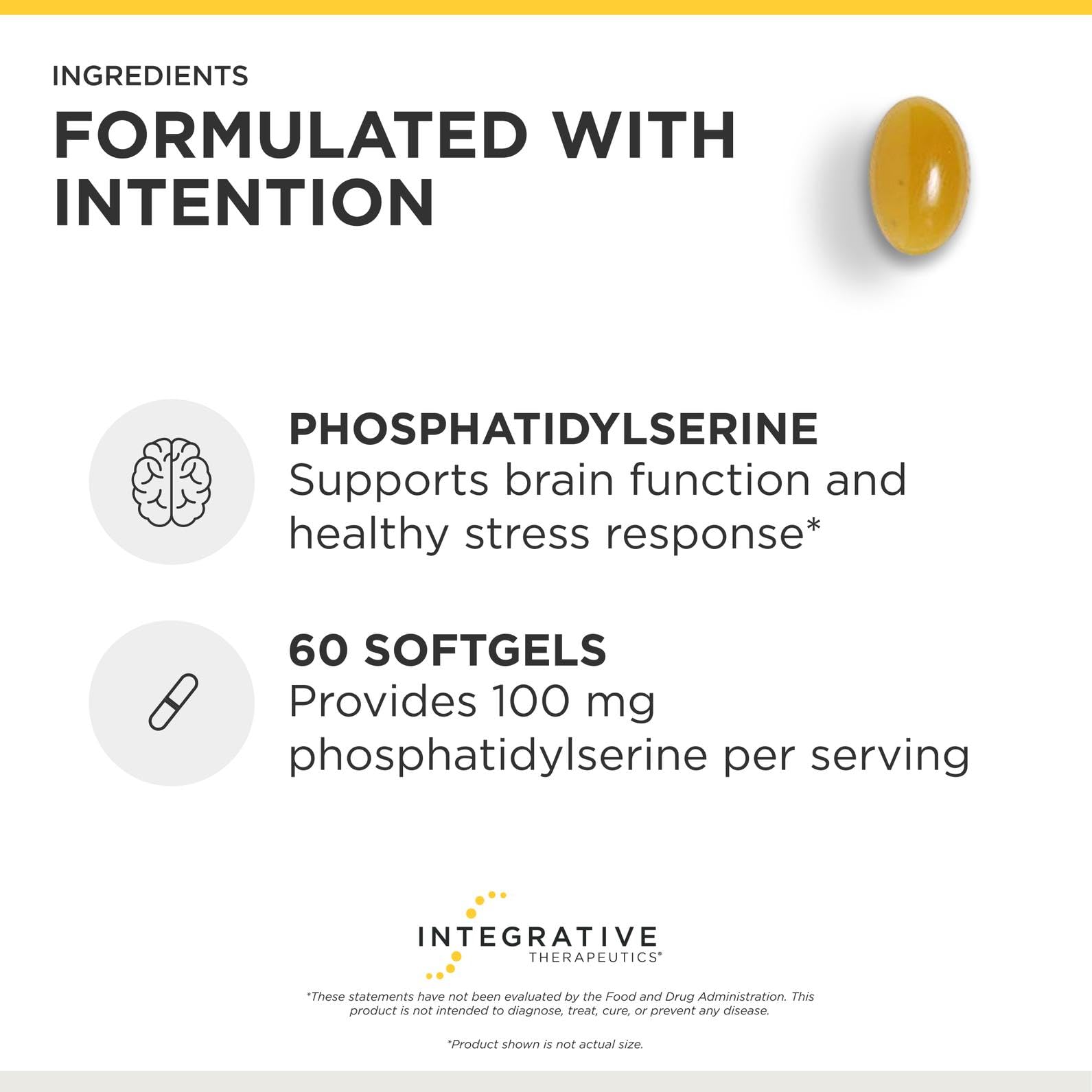 Integrative Therapeutics aceite de girasol origen sin soja para tranquilidad