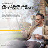 Integrative Therapeutics ilustración de vitaminas y antioxidantes esenciales