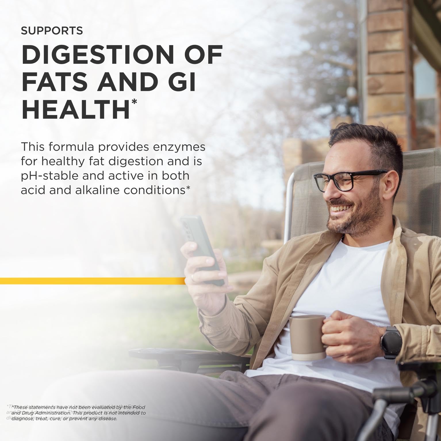 Integrative Therapeutics cápsula junto a alimentos grasos ejemplificando uso