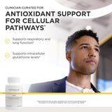 Integrative Therapeutics close up de cápsulas mostrando textura y tamaño