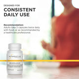 Integrative Therapeutics Neurologix extracto de azafrán en primer plano, bienestar natural