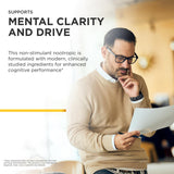 Integrative Therapeutics Neurologix cápsula en mano para escala y dosis visual