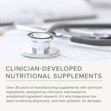 Integrative Therapeutics cápsulas cerca para ver tamaño y color natural