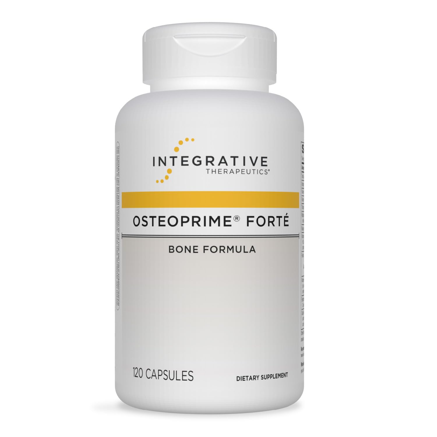 Integrative Therapeutics frasco frontal que muestra el producto y beneficios