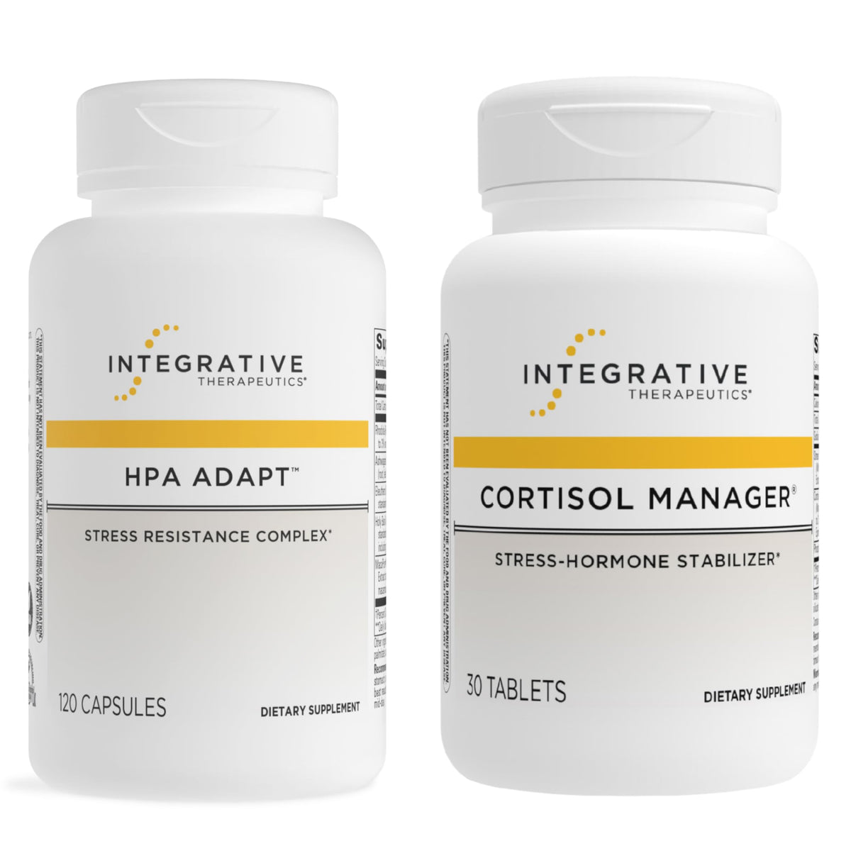 Integrative Therapeutics pack frontal mostrando ambos envases y claridad sobre el producto