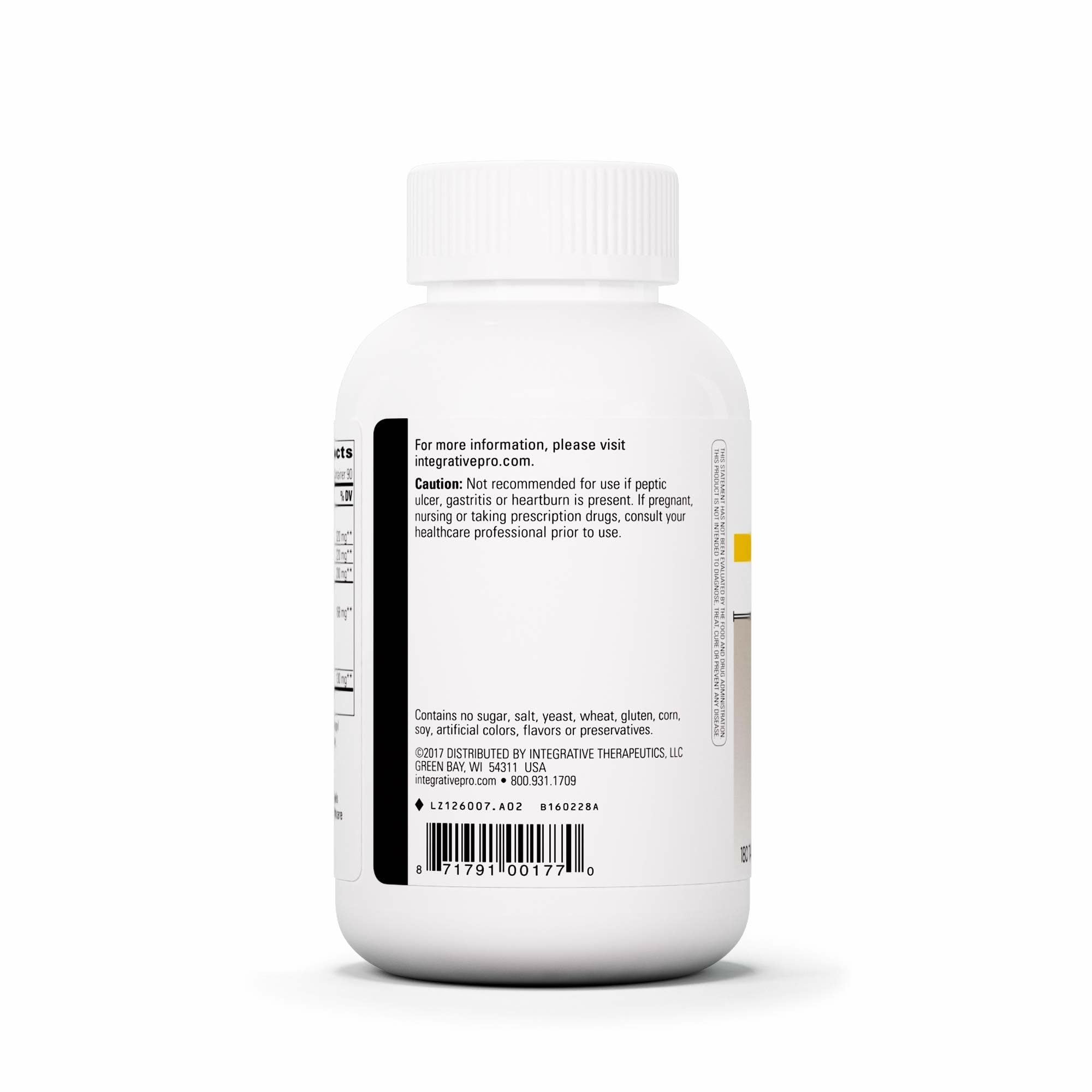 Integrative Therapeutics Panplex polvo o textura de suplemento, composición clara