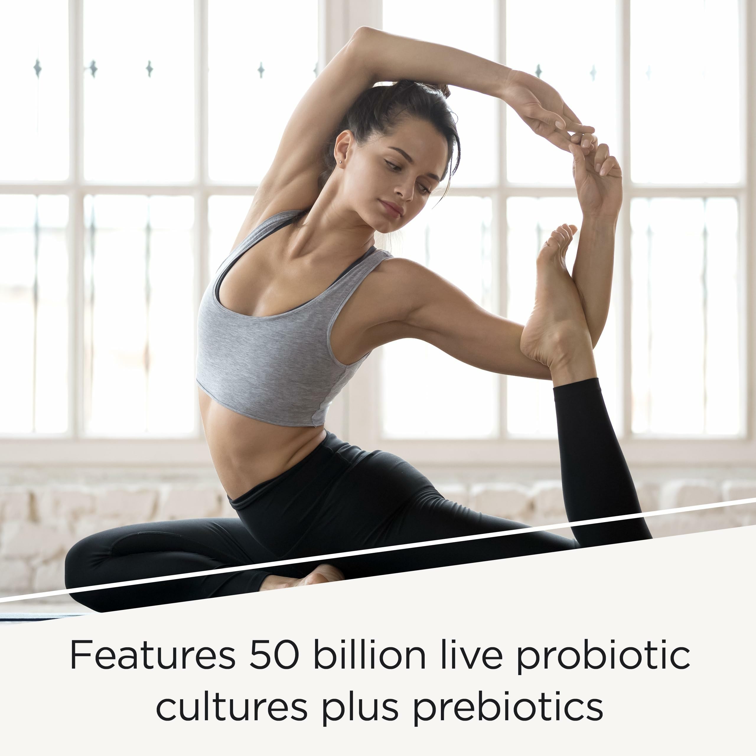 Integrative Therapeutics Pro-Biome cápsula en mano demostrando tamaño y conveniencia