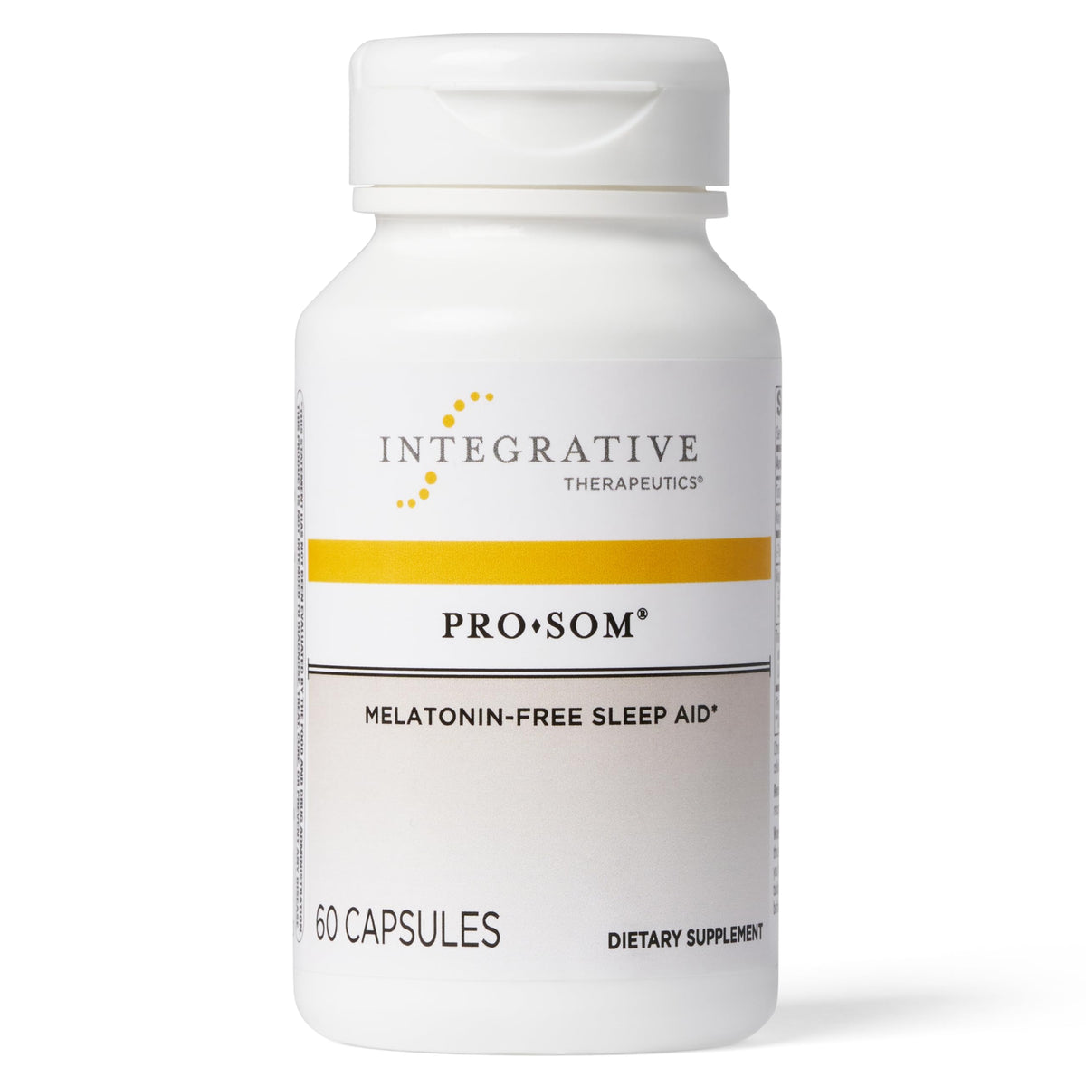Integrative Therapeutics Pro-Som envase frontal mostrando presentación y beneficio relajante