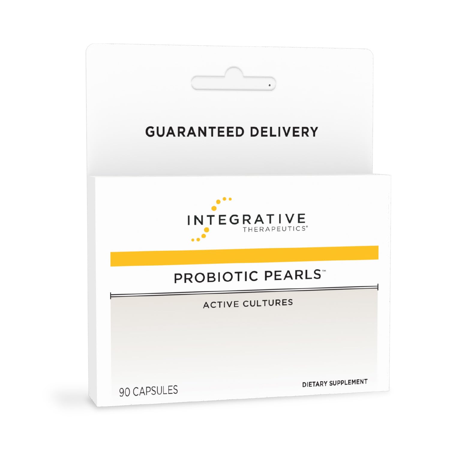 Integrative Therapeutics bote frontal mostrando 90 cápsulas y etiqueta clara para confianza